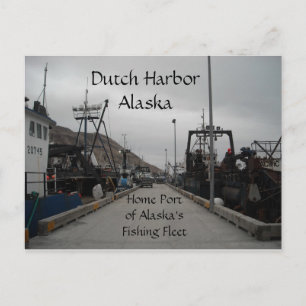 Dutch Harbour Spit Dock Postcard