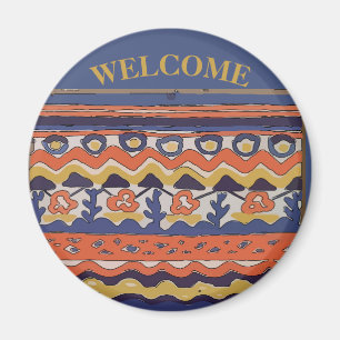 Dutch Hex Welcome Colours Magnet