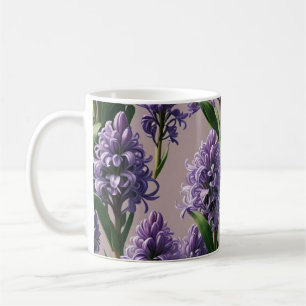 Dutch Hyacinth purple flowers Coffee Mug