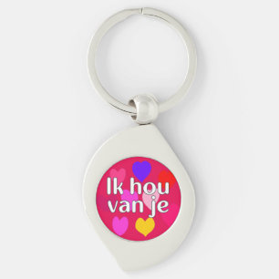 Dutch - I love you Key Ring
