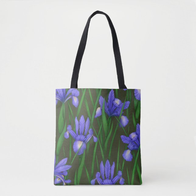 Dutch Iris Tote Bag (Front)