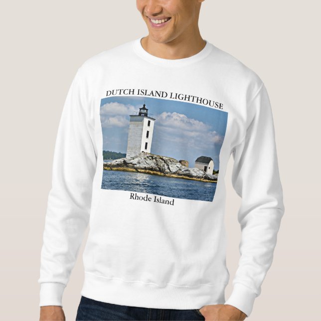 Dutch Island Lighthouse, Rhode Island Sweatshirt (Front)
