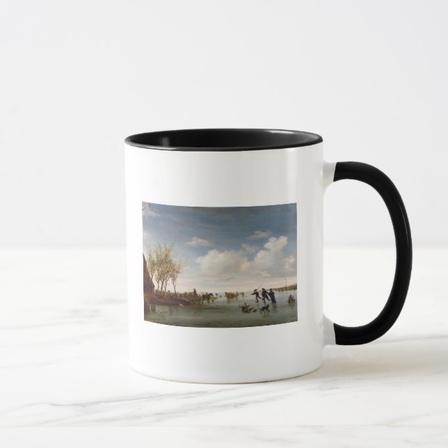 Dutch landscape with Skaters Mug (Right)