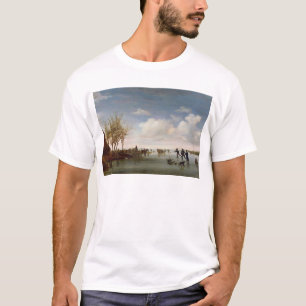 Dutch landscape with Skaters T-Shirt