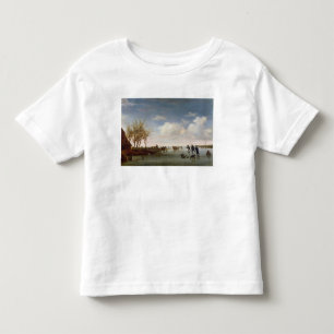 Dutch landscape with Skaters Toddler T-Shirt