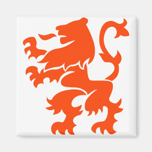 Dutch Lion Coat of Arms Magnet
