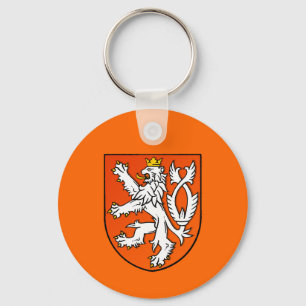 Dutch lion emblem Netherlands lion Shield Key Ring