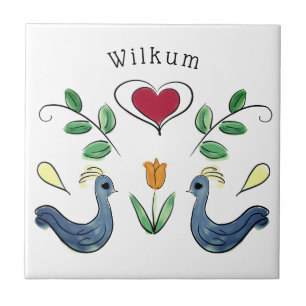 Dutch Love Ceramic Tile