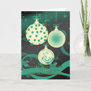 Dutch Merry Christmas Card