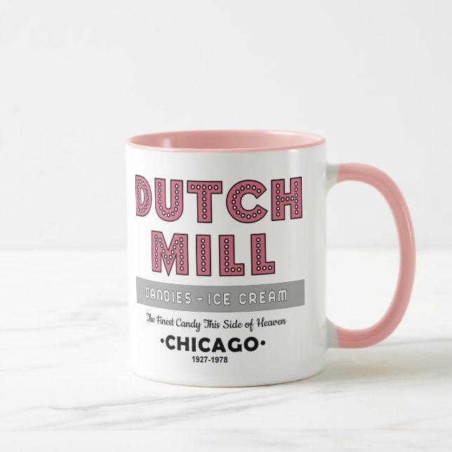 Dutch Mill Candy Company, Chicago, IL Mug (Right)