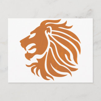 Dutch Modern Lion Postcard