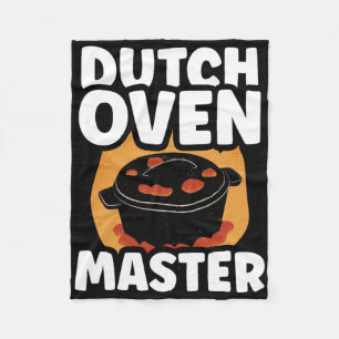 Dutch Oven Master Bbq Iron Metal Lover Dutch Oven Fleece Blanket
