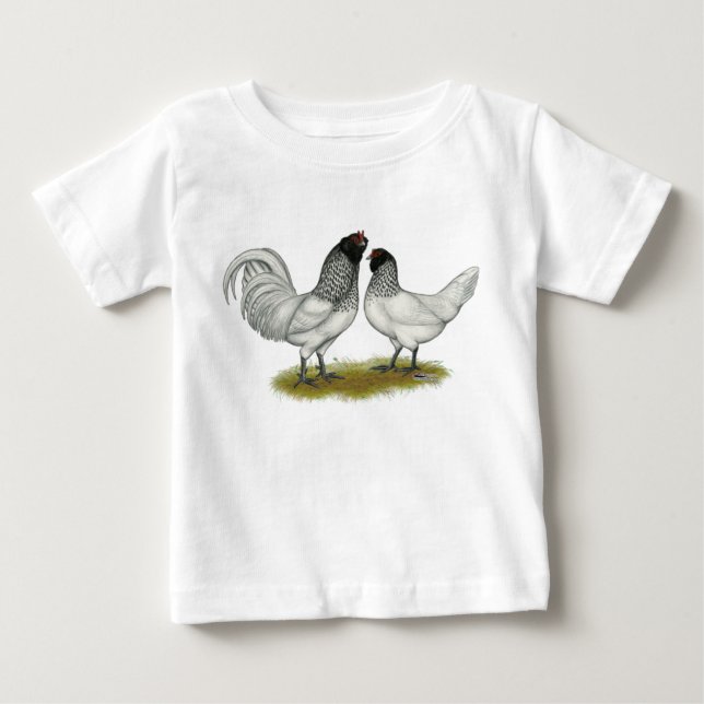 Dutch Owl Beard Chickens Baby T-Shirt (Front)