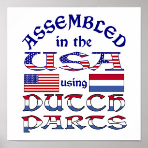 Dutch Parts Poster