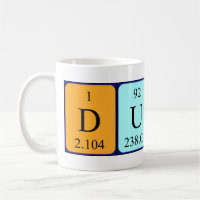 Dutch periodic table patriotic mug