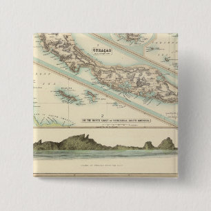 Dutch Possessions 15 Cm Square Badge