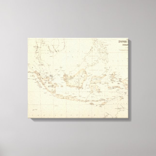 Dutch Possessions in the Indian Archipelago Canvas Print (Front)