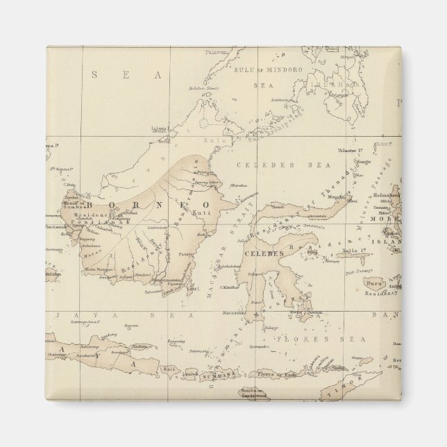Dutch Possessions in the Indian Archipelago Magnet (Front)
