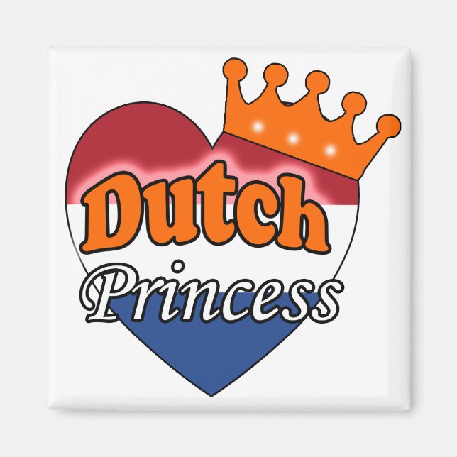 Dutch Princess Magnet (Front)