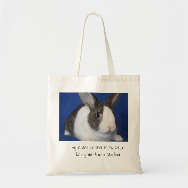 Dutch Rabbit Tote Bag (Front)