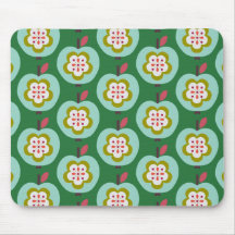 Dutch Retro Apples Green