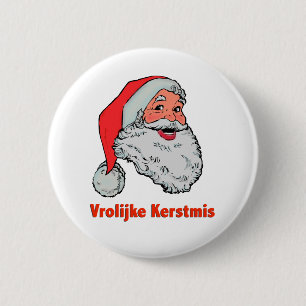 Dutch Santa Button