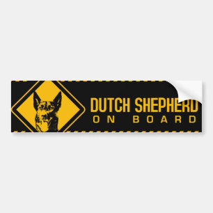 Dutch Shepherd Dog - Dutchie Bumper Sticker