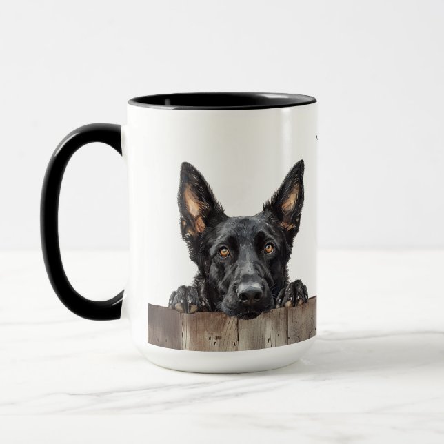 Dutch Shepherd Dog Mug (Left)