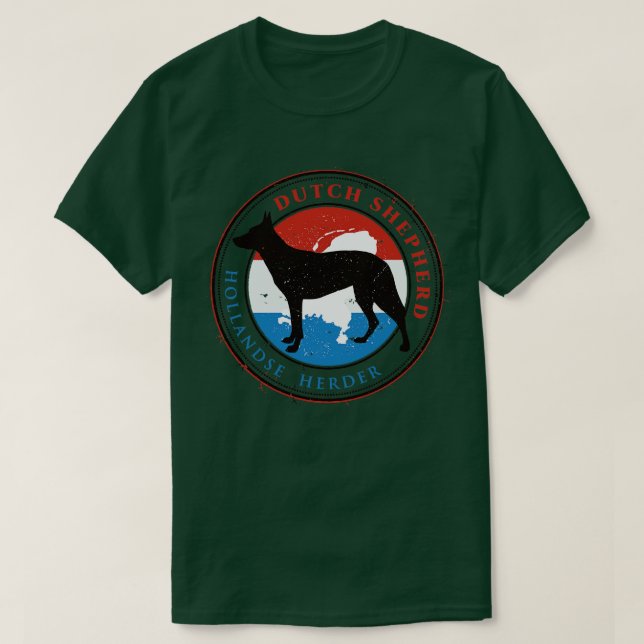 Dutch Shepherd Dutchie  (10) T-Shirt (Design Front)