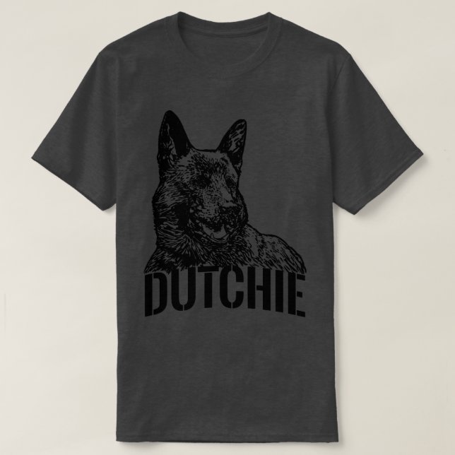Dutch Shepherd Dutchie  (2) T-Shirt (Design Front)