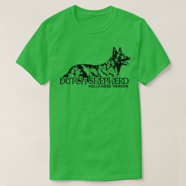 Dutch Shepherd Dutchie  (4) T-Shirt (Design Front)