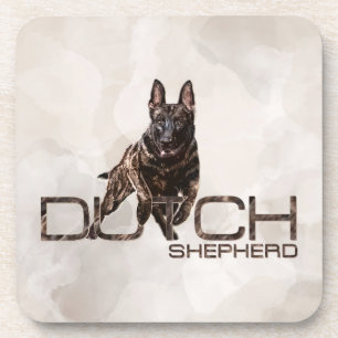 Dutch Shepherd - Dutchie Illustration Coaster