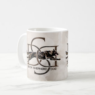 Dutch Shepherd - Dutchie Illustration Coffee Mug