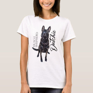 Dutch Shepherd - Dutchie Illustration T-Shirt