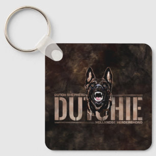 Dutch Shepherd -Hollandse Herdershond  Key Ring