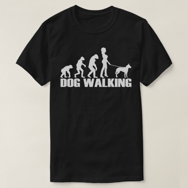 Dutch Shepherd K9 Dog Walking Gift Woman Girls Mum T-Shirt (Design Front)