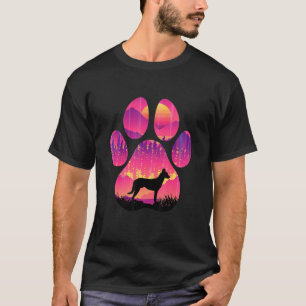 Dutch Shepherd Paw Mom Dad Dog  Women Men T-Shirt