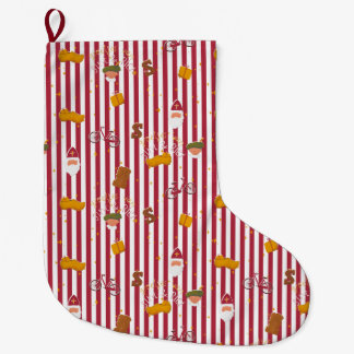 Dutch Sinterklaas Christmas Stocking Sint and Piet