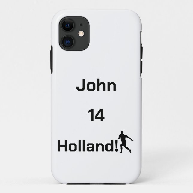 Dutch Soccer, customisable     Case-Mate iPhone Case (Back)