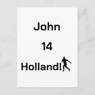 Dutch Soccer, customisable     Postcard