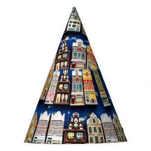 Dutch souvenirs, Amsterdam street scene. Party Hat