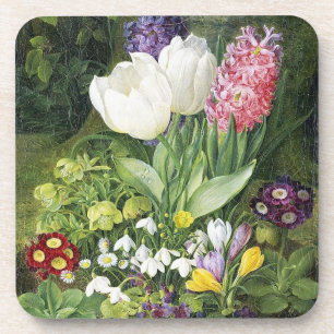 Dutch Spring Flowers Coaster