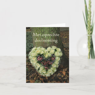 Dutch sympathy - oprechte deelneming card