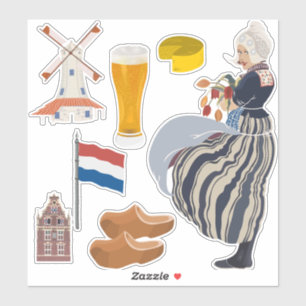 Dutch Themed Stickers