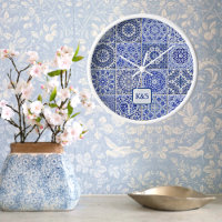 Dutch Tiles in Blue & White Vintage Pottery custom