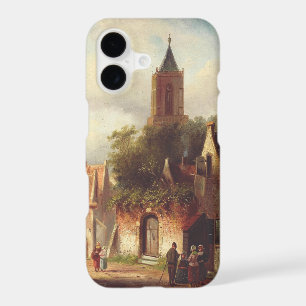 Dutch Town Scene by Charles Leickert Landscape