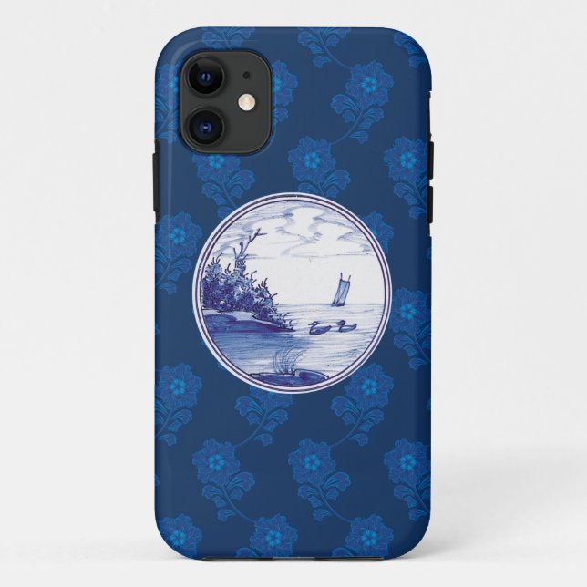 Dutch traditional blue tile Case-Mate iPhone case (Back)