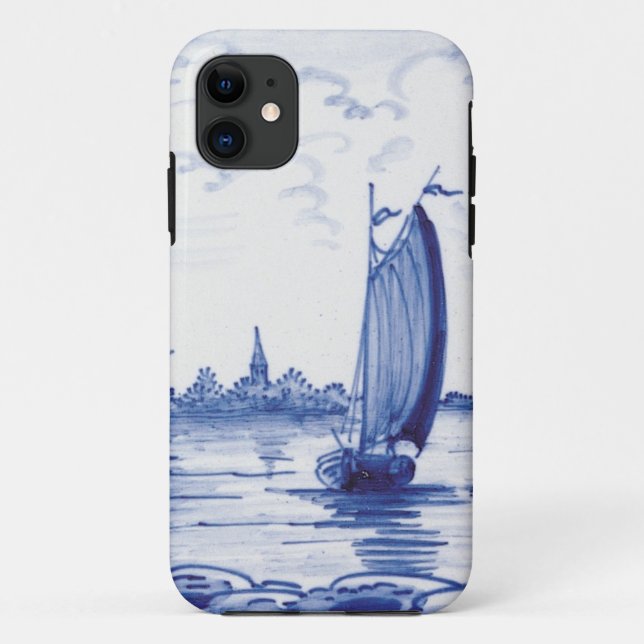 Dutch traditional blue tile Case-Mate iPhone case (Back)