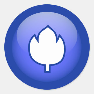 Dutch Tulip Classic Round Sticker