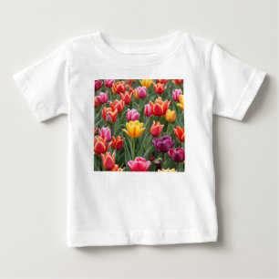 Dutch Tulips Baby T-Shirt